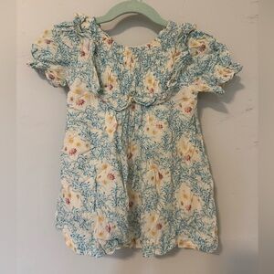 Zara baby floral dress